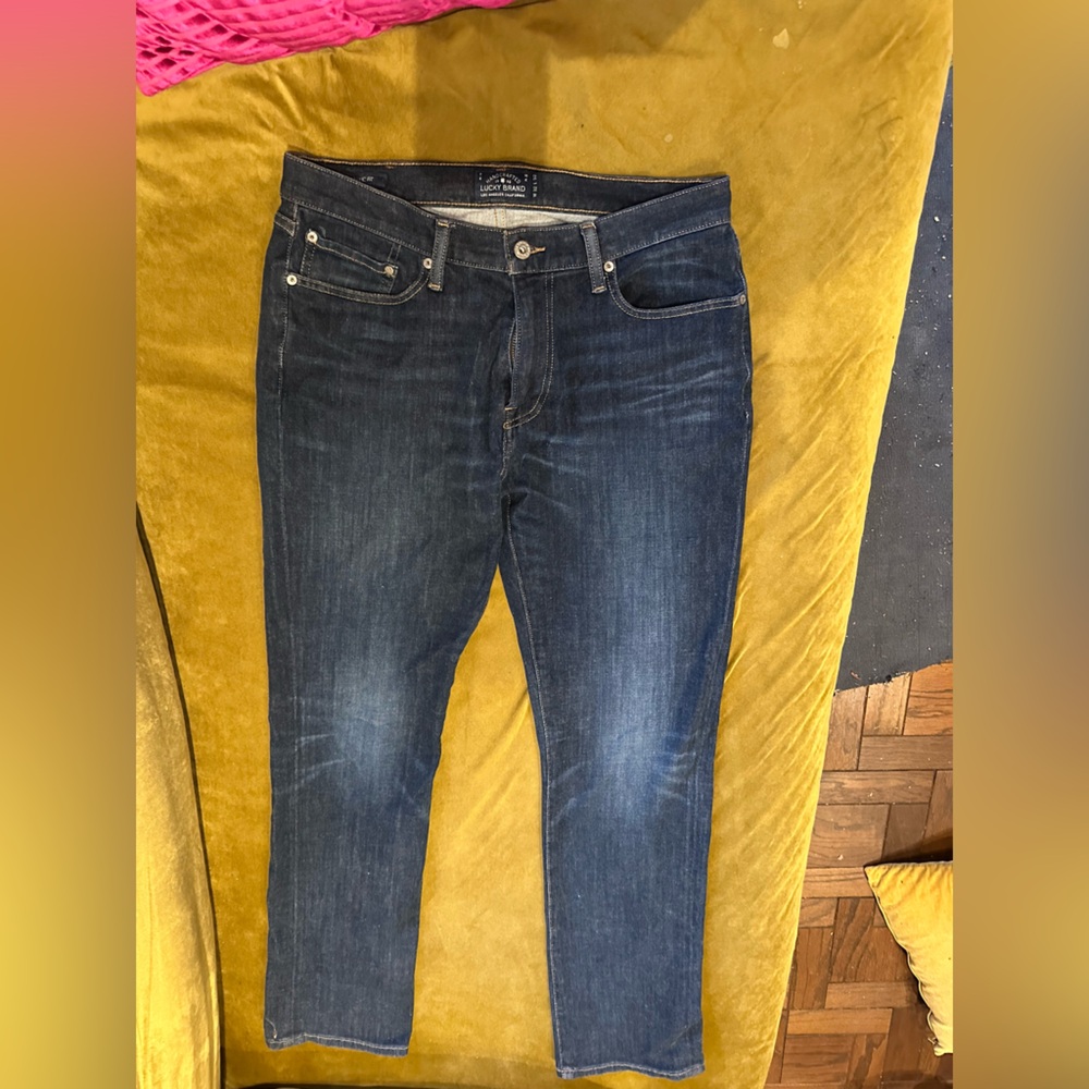 Lucky Brand Athletic Fit Jeans | Dark Wash | Men’s 32x32